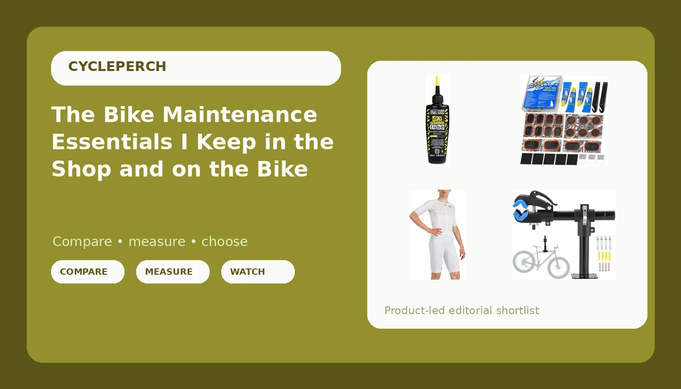 The Bike Maintenance Essentials I Keep in the Shop and on the Bike